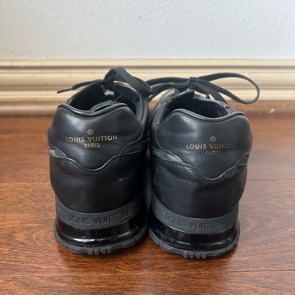Louis Vuitton Black Leather Sneakers - Picture 2 of 6